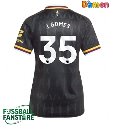 Aston Villa Joao Gomes #35 Replik Auswärtstrikot Damen 2026-27 Kurzarm